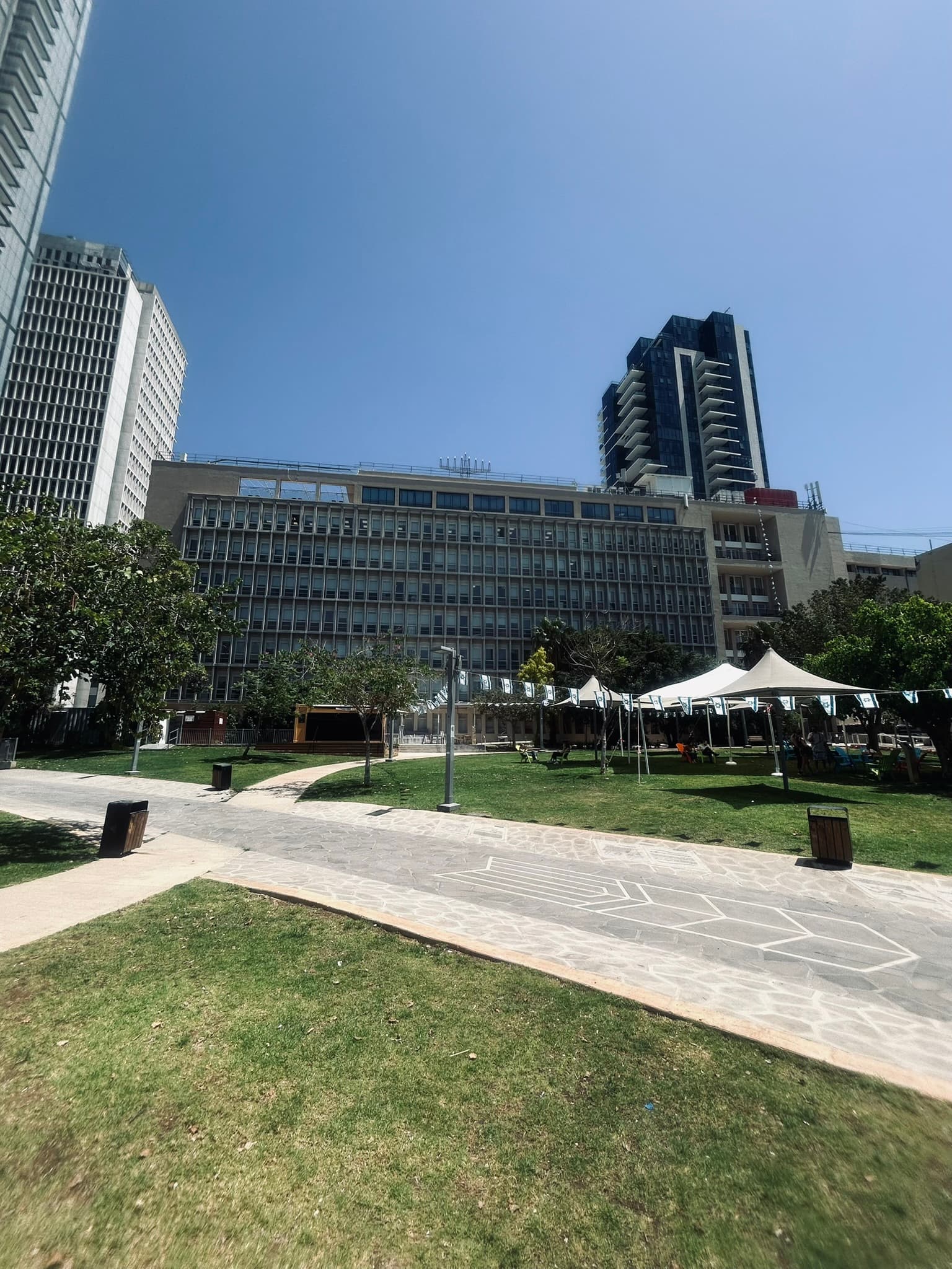 The Vaad HaPoel Building. Tel Aviv.