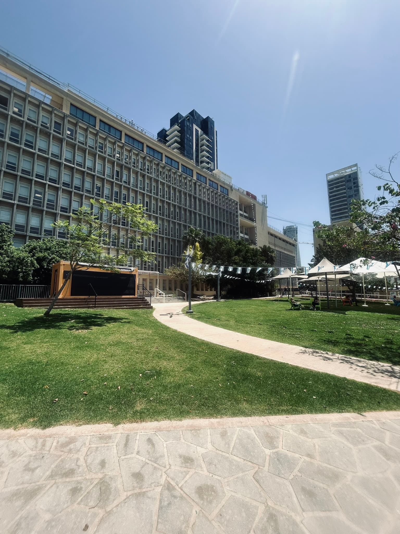 The Vaad HaPoel Building. Tel Aviv.