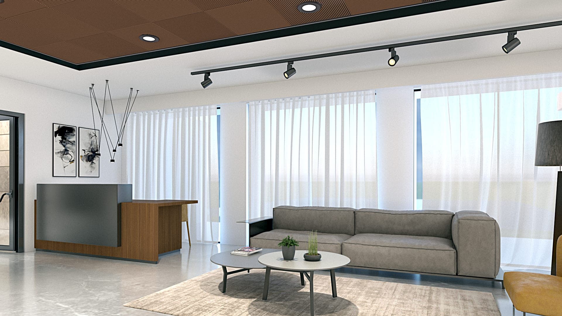 Auditorium Lobby — Bina